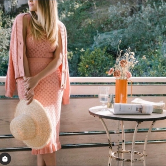 LC Lauren Conrad Dresses & Skirts - LC Lauren Conrad Pointelle Knit Midi Skirt